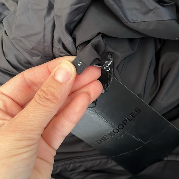 NWT $680 The Kooples  colorful puffer jacket size 2 - Picture 5 of 14